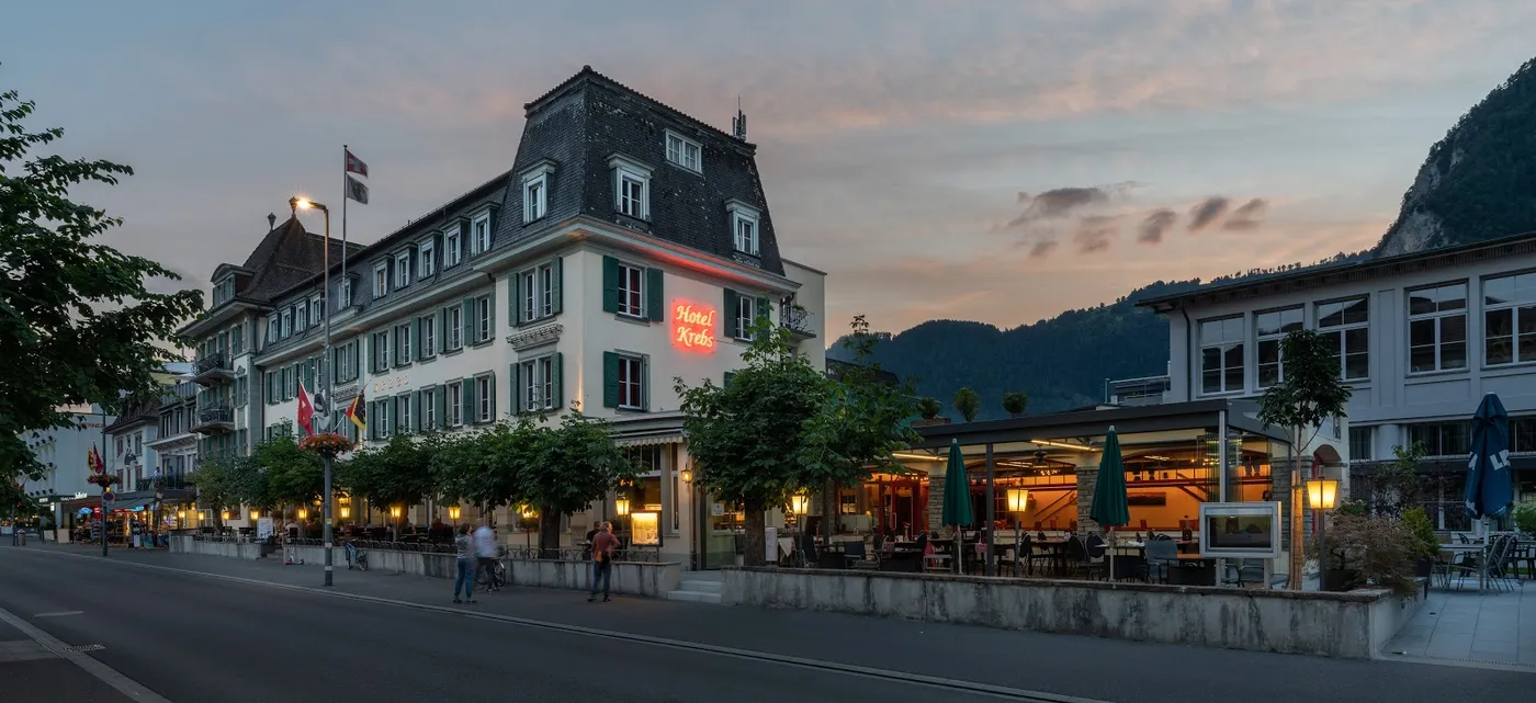 Hotel & Restaurant Krebs with Garden-Terrace, Interlaken