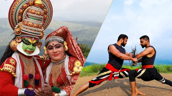 Kathakali And Kalaripayattu Performances In Thekkady, Thekkady