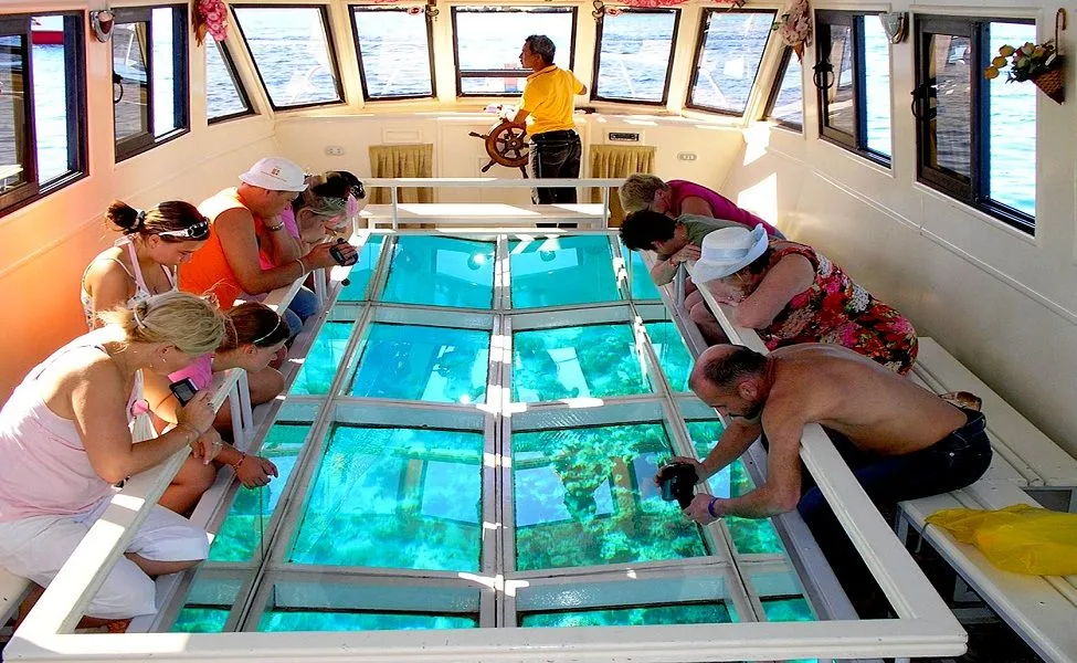 Elephant Beach: Underwater Glass Bottom Adventure, Havelock