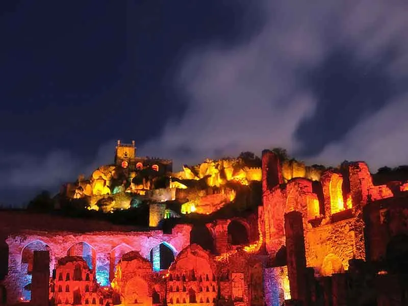 Hyderabad Golconda Fort Tour With Light And Sound Show, Hyderabad