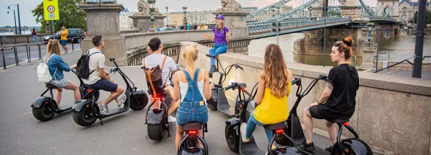 Budapest Romantic E-Scooter City Adventure, Budapest