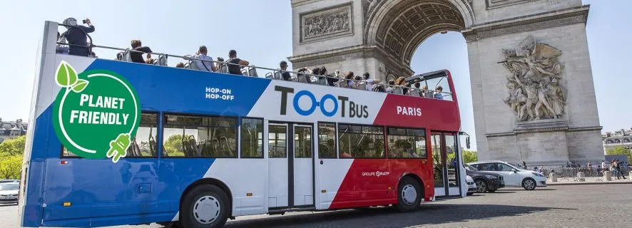 Paris: Tootbus Hop-on Hop-off Discovery Bus Tour, Paris