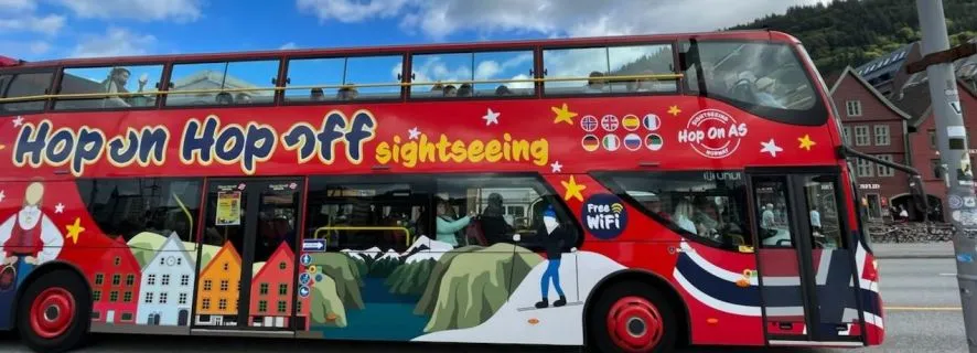 Bergen: 24-Hour Hop-On Hop-Off Bus Ticket, Bergen
