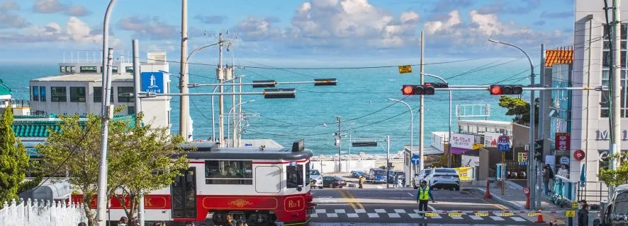 Busan: Full-Day City Tour with Blueline Park Beach Train, Busan