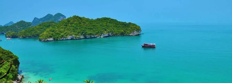 Samui: Angthong Marine Park Boat Tour w/ Transfer and Meals, Koh Samui