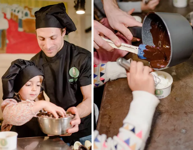 Rome Gelato Class tastings