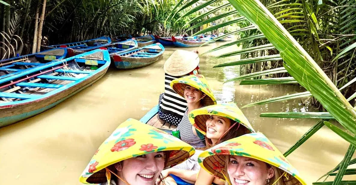 Authentic Mekong Delta - Boat, TukTuk, Khot Cake Making, Ho Chi Minh City