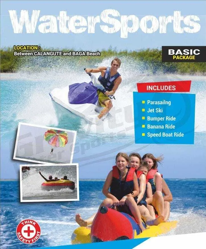 Coastal Thrills: Water Sports Adventure, North Goa