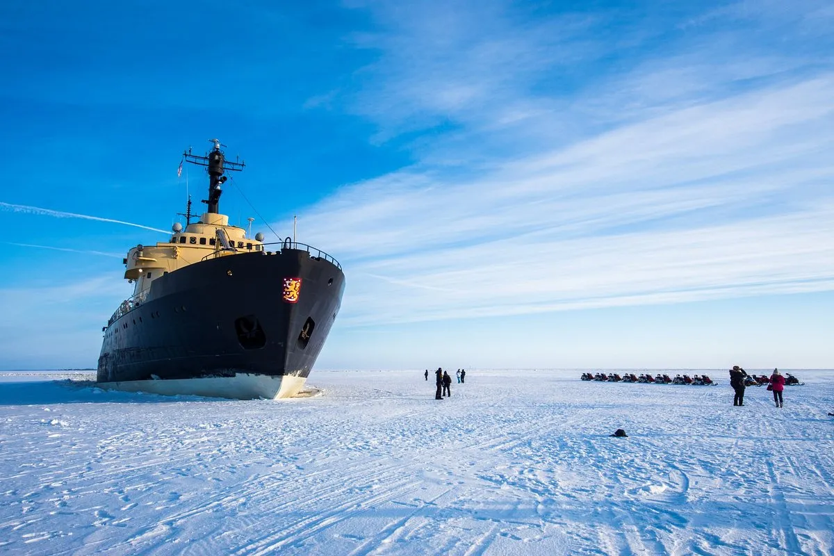 Early Season Ice-Breaking Cruise, Rovaniemi