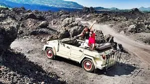 Mount Batur: Private Volkswagen Volcano Safari, Ubud