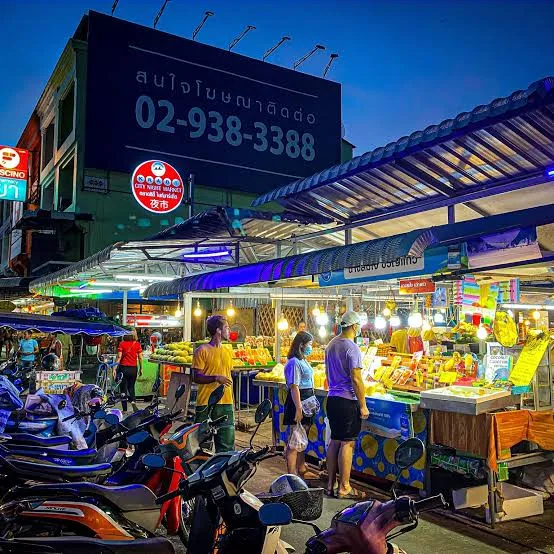Krabi Town Vibrant Night Market Adventure, Krabi