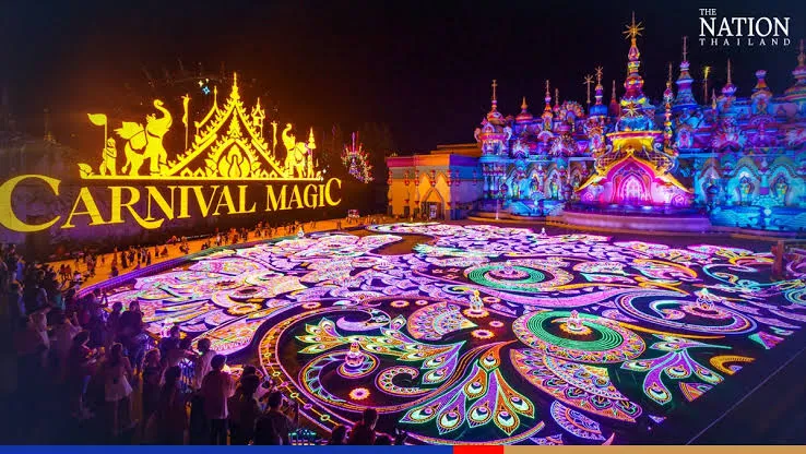 Phuket Carnival Magic: Nighttime Light Spectacle, Phuket