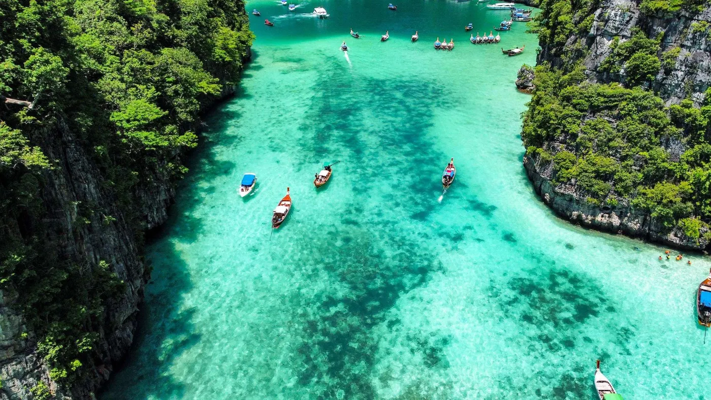 Phuket Phi Phi, Bamboo & Maithon by Premium Speed Catamaran, Phuket