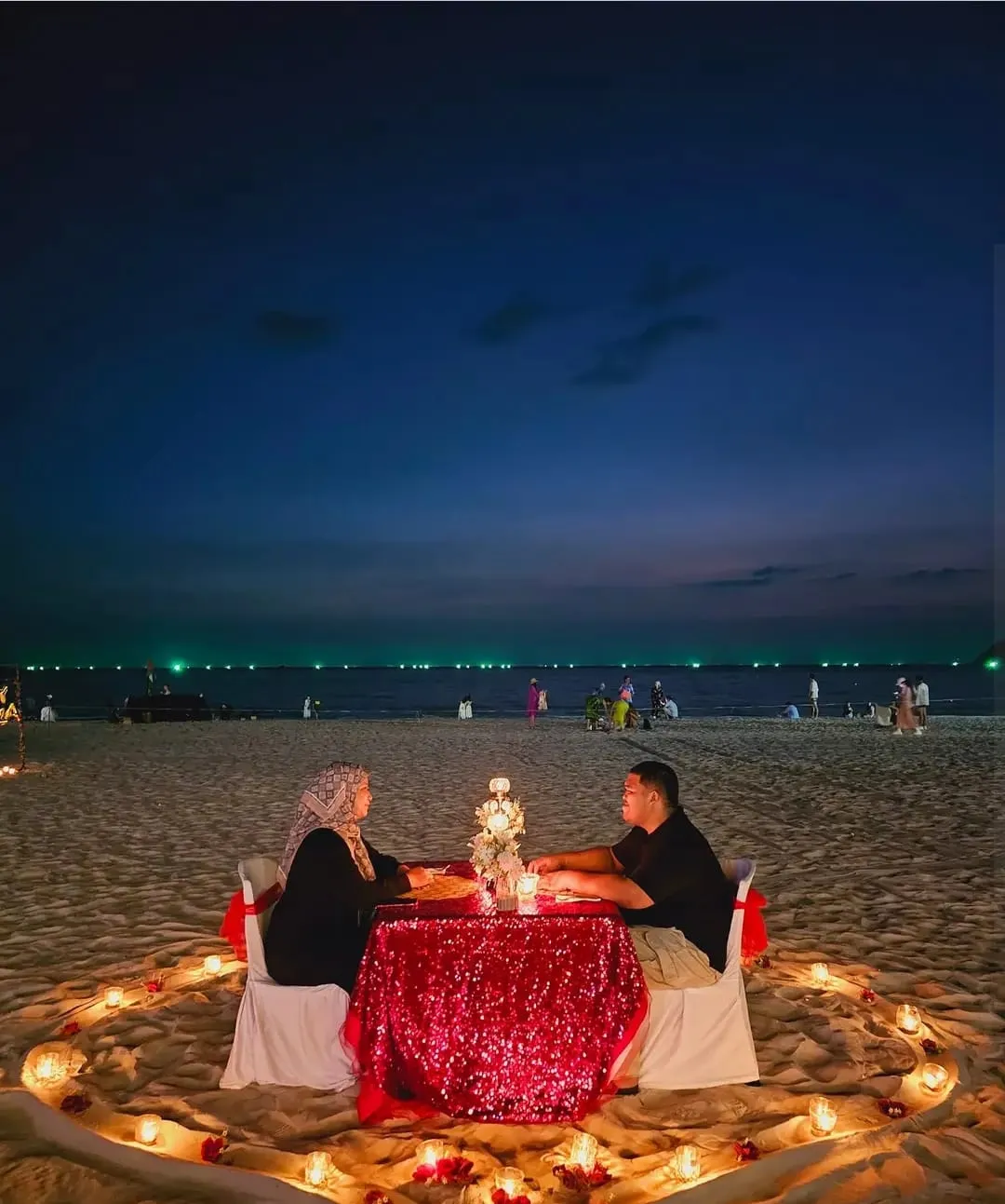 Pentai Chenang Beach: Romantic Candlelight Dinner, Langkawi