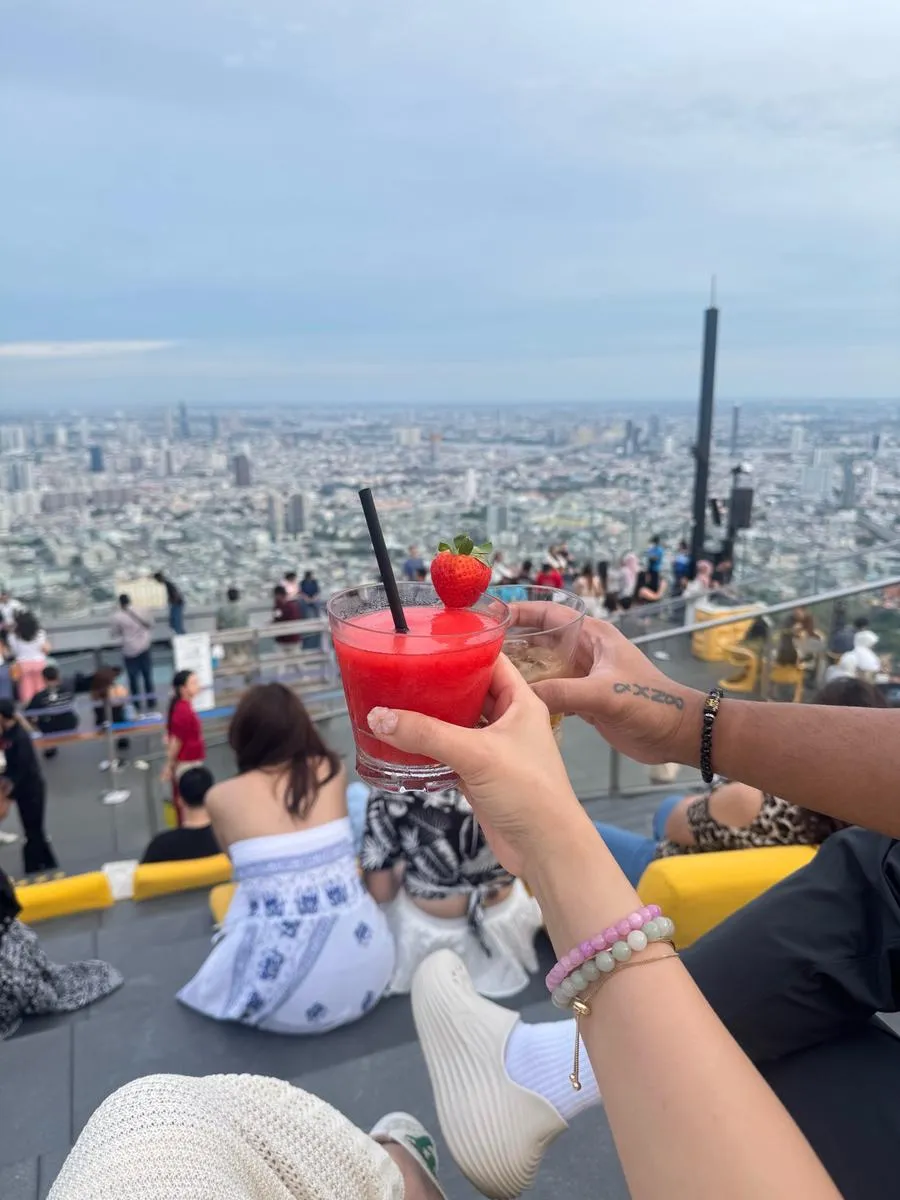 Mahanakon skywalk Day Time with Soft Drink Day Time (10:00-15:30), Bangkok
