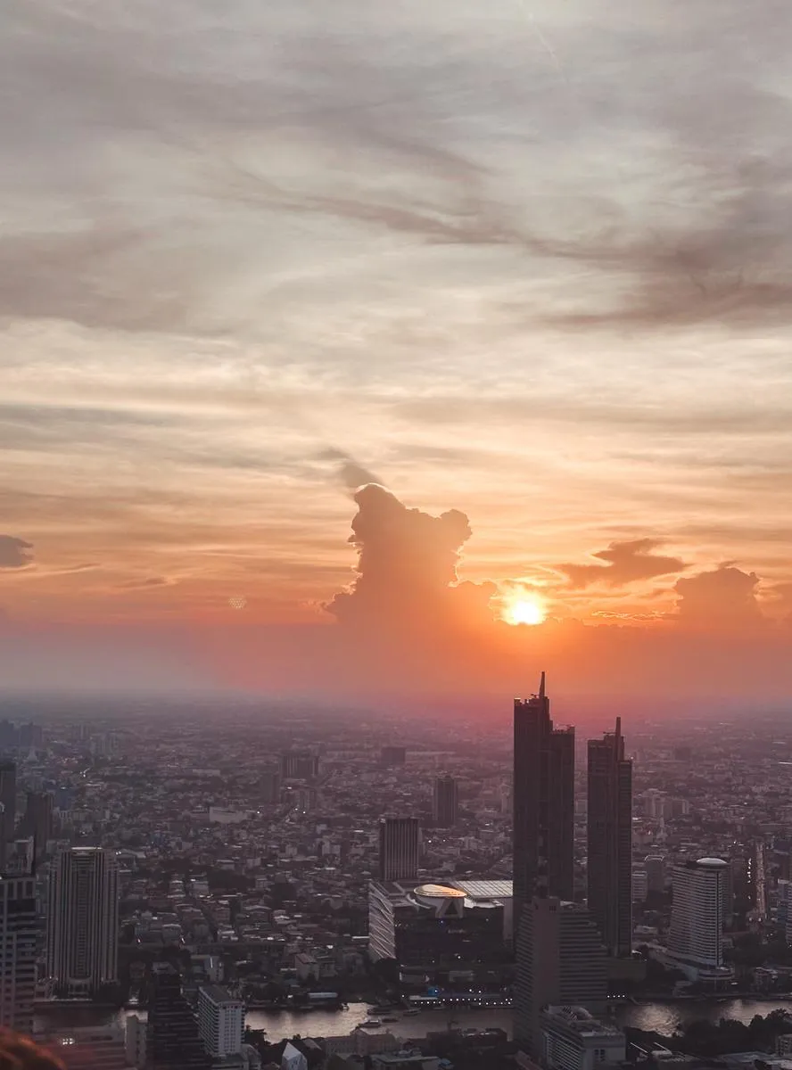 Bangkok Mahanakon Skywalk Sunset Escape, Bangkok