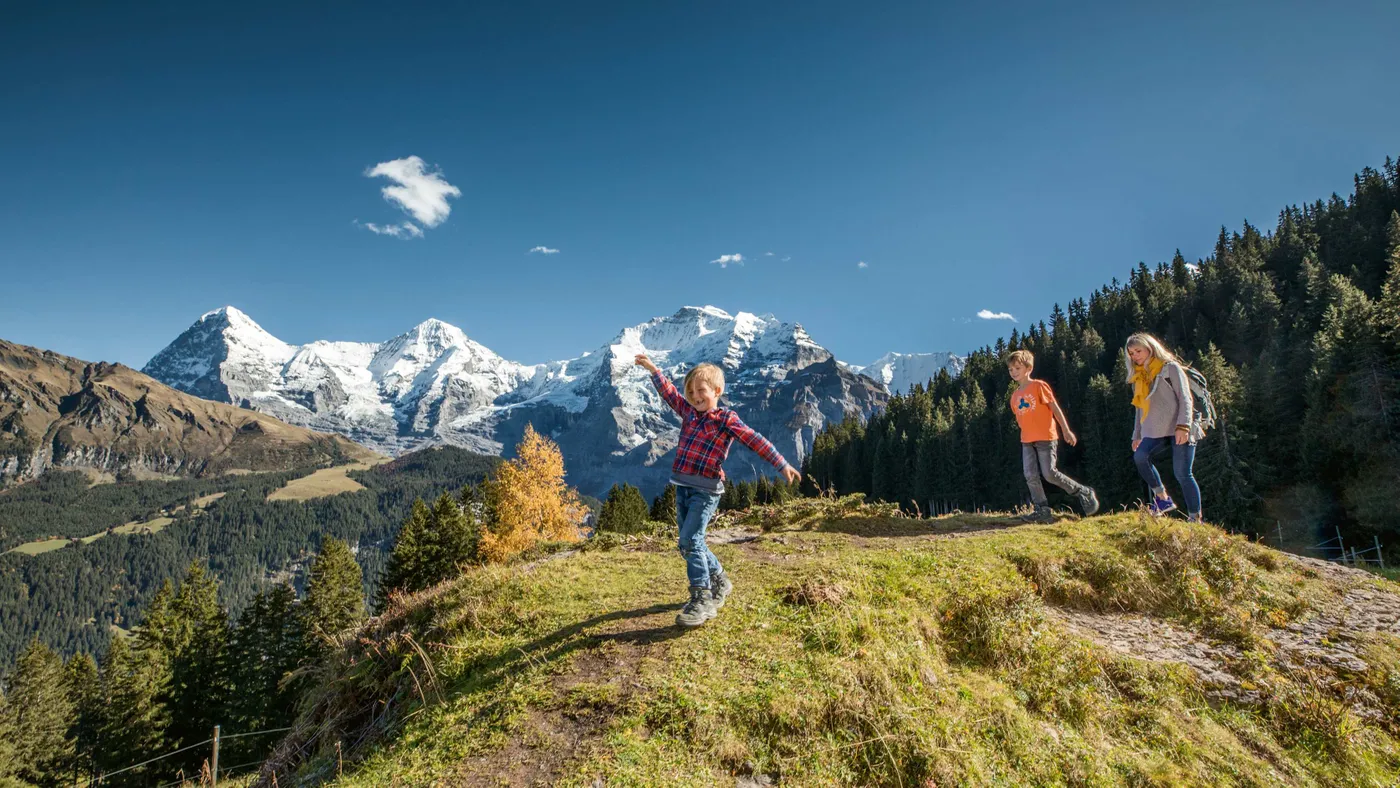 Grütschalp - Mürren Hike, Interlaken