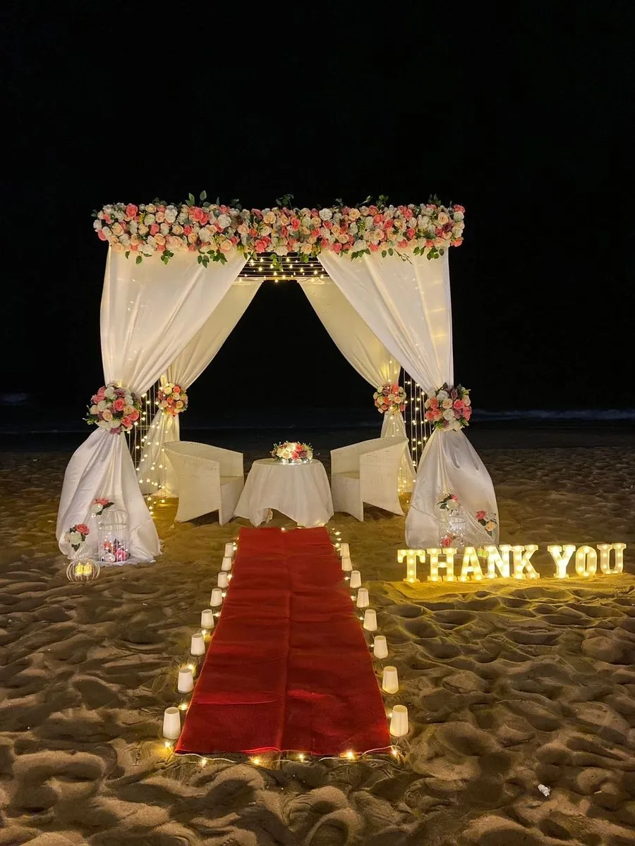 Goa: Seaside Candlelight Romance, South Goa