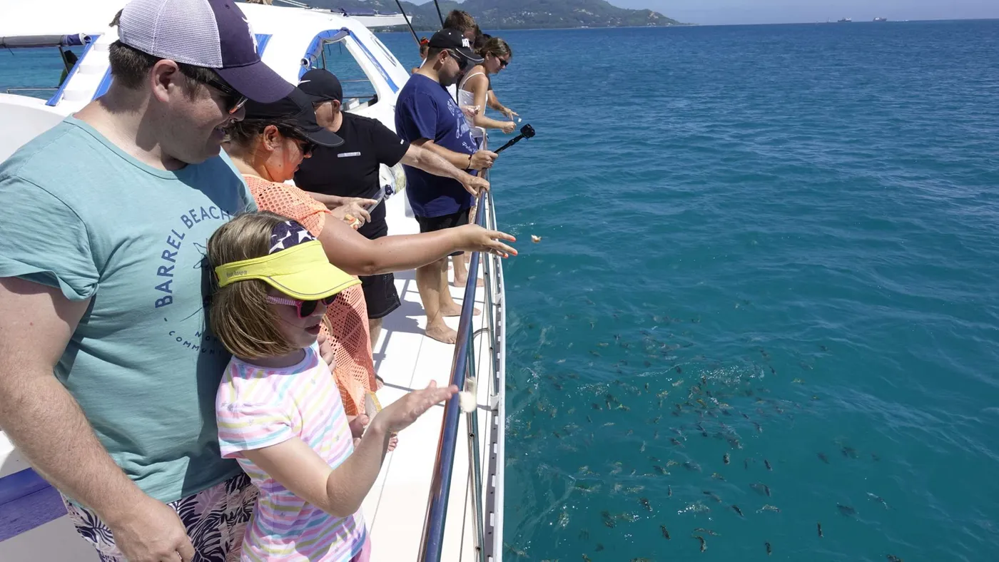 Mahe: St.Anne Marine National Park Reef Safari with Lunch, Mahe Island