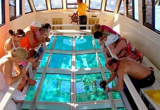 Glass Bottomed Boat Joyride, Agatti