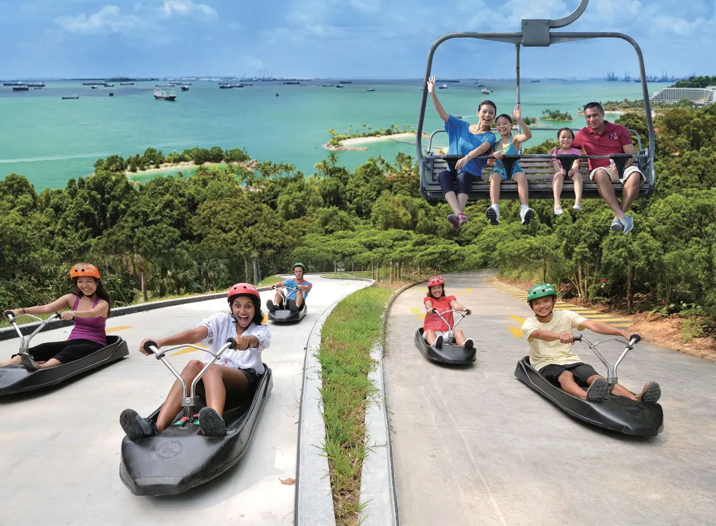 Sentosa: Luge & Skyride Adventure, Singapore