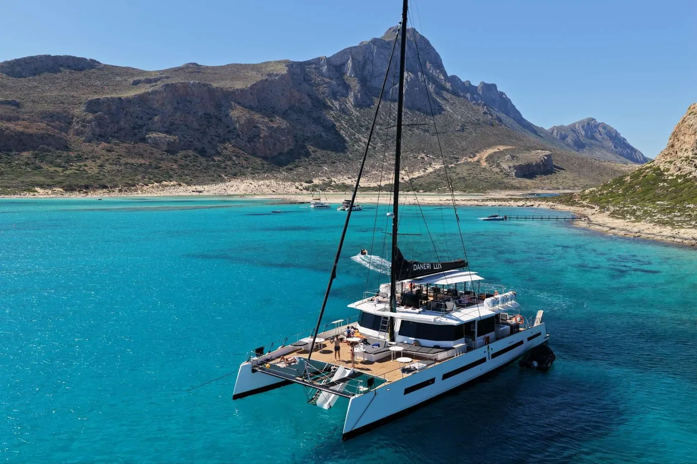 Crete: Luxe Sunset Catamaran Adventure, Crete