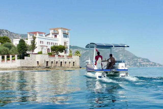 Nice: Luxurious Solar Boat Escape