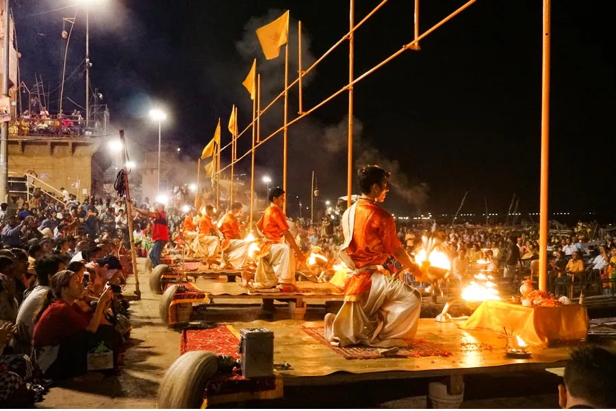 Visit Ganga Aarti, Varanasi
