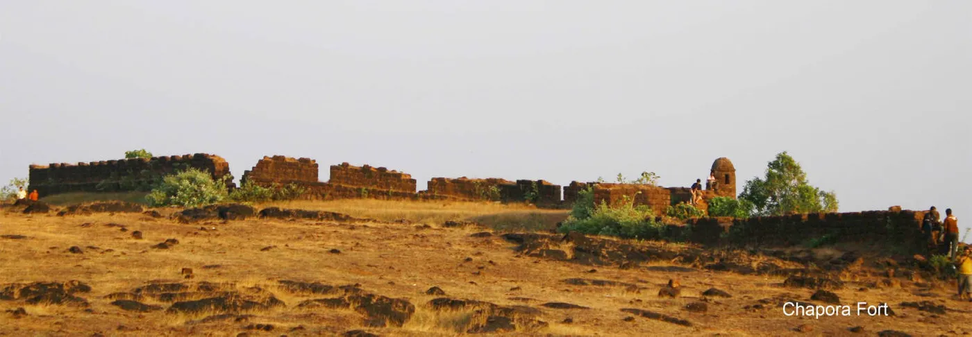 Check out Chapora Fort, North Goa