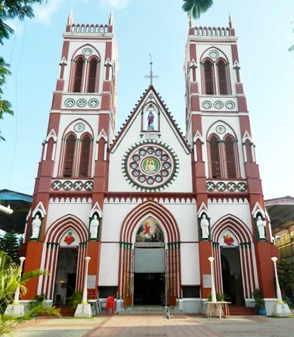 The Basilica of the Sacred Heart of Jesus, Pondicherry