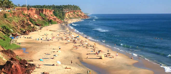 Visit Varkala Beach, Varkala