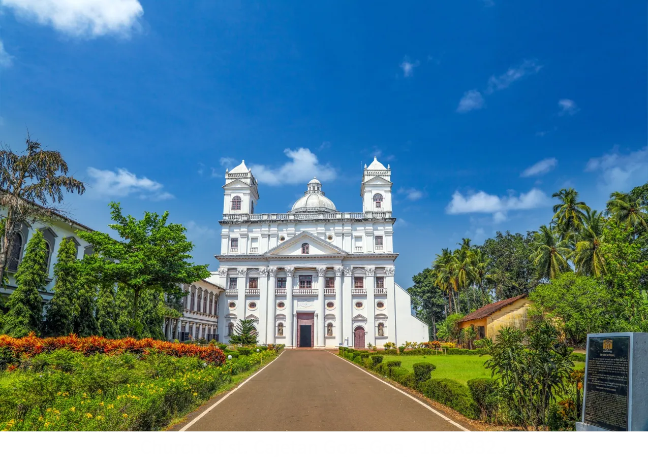Check out St. Cajetan's Church, Panjim