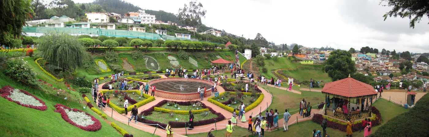 Visit Ooty Rose Garden, Ooty