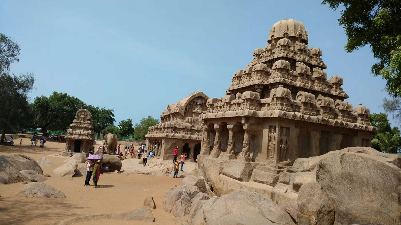 Visit Ganesh Ratha Temple, Mahabalipuram