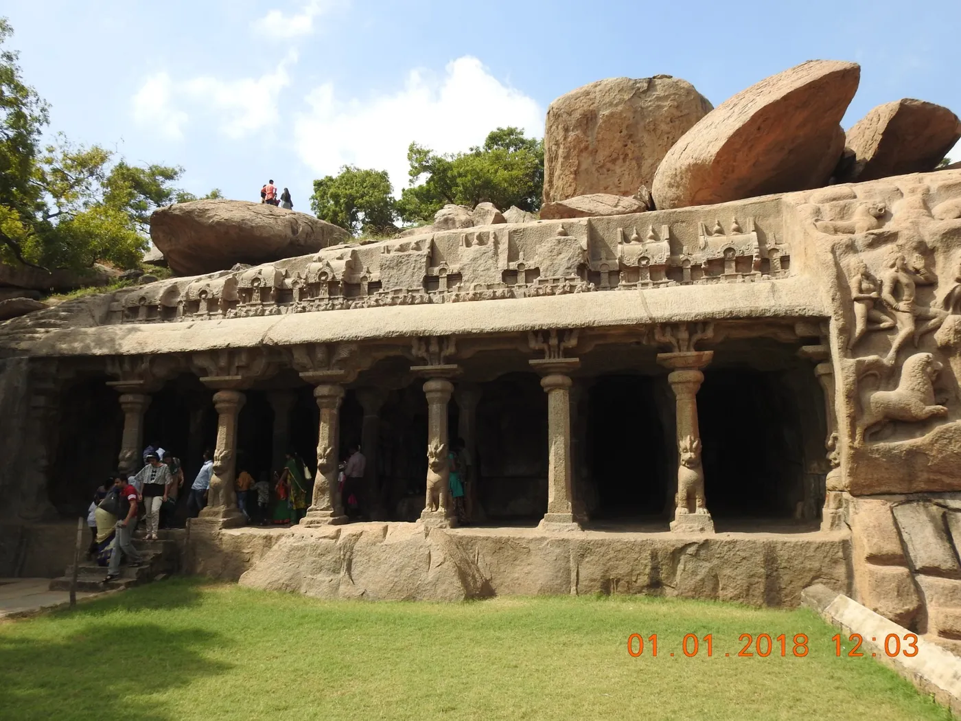 Explore Pancha Pandava Cave, Mahabalipuram