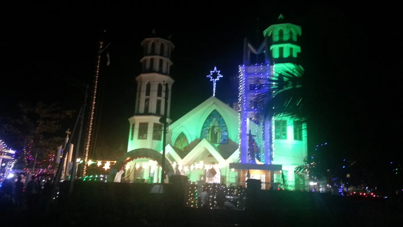 Check out Infant Jesus Cathedral, Varkala