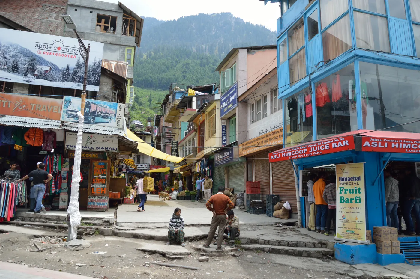 Manu Market, Manali