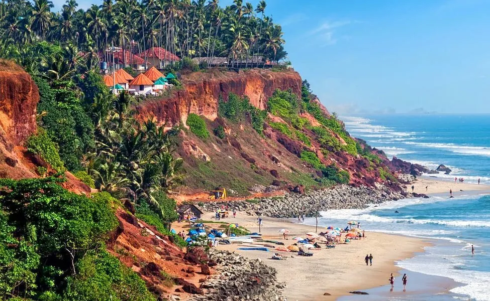 Varkala Cliff, Varkala