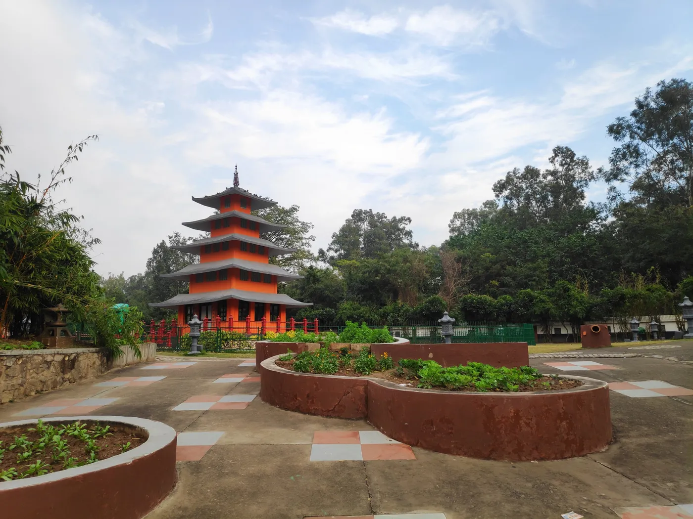 Explore Japanese Garden, Chandigarh