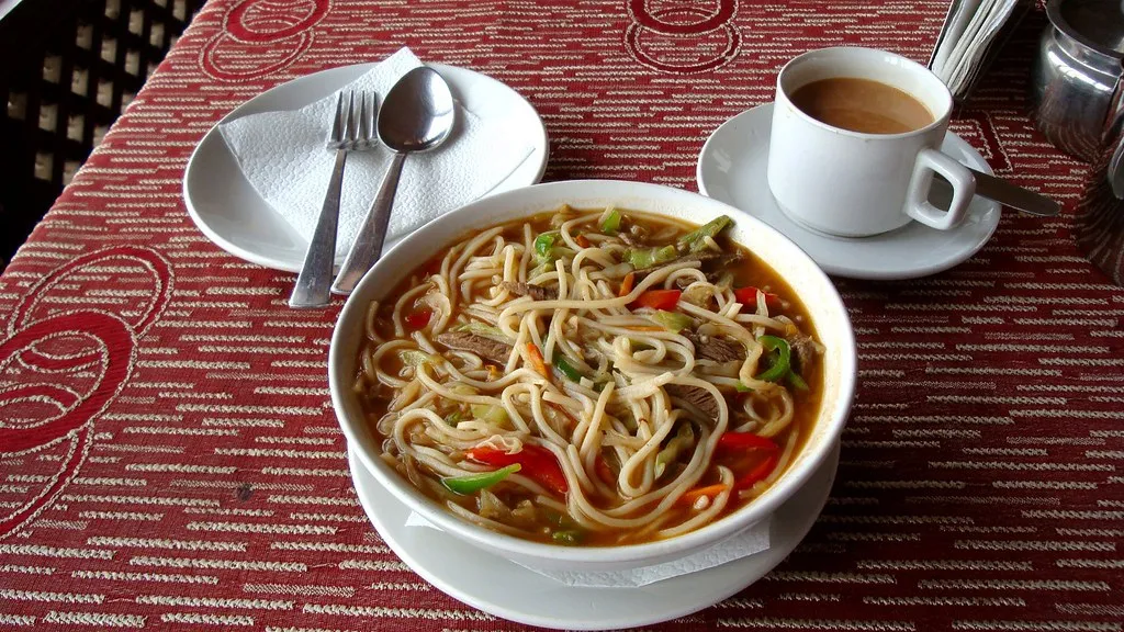 Tibetan Cuisine at Tibetan Colony, Bir Billing
