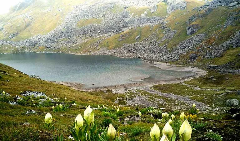 Vasuki Tal Mountain Lake, Kedarnath