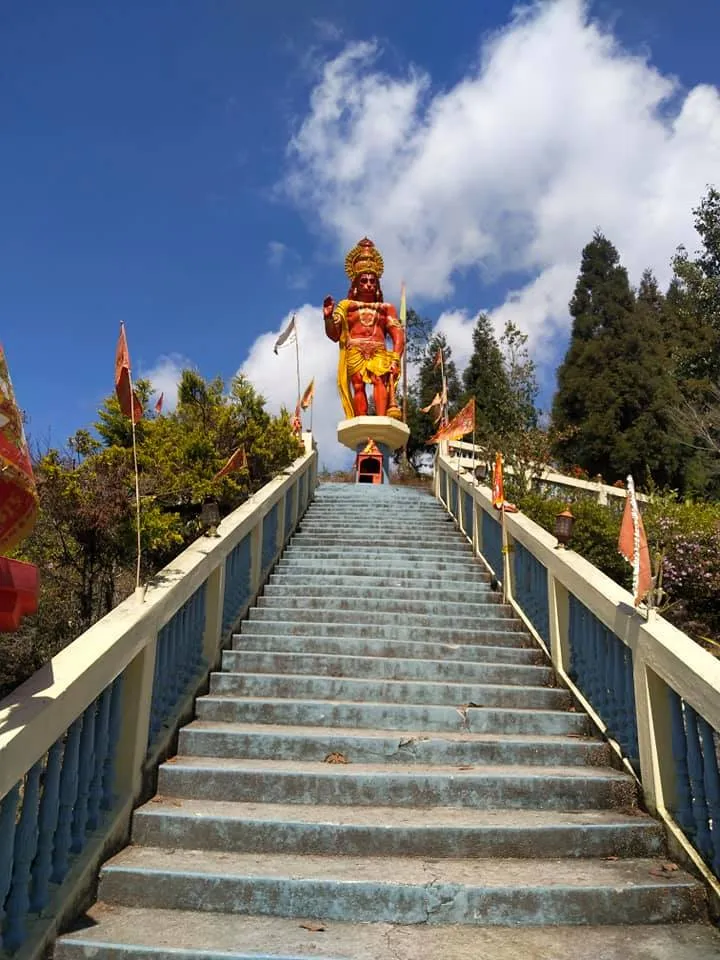 Check out Hanuman Tok, Gangtok