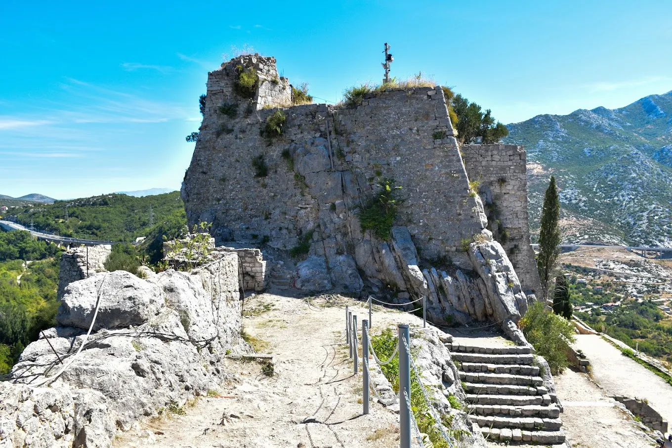 Check out Fortress Klis, Split