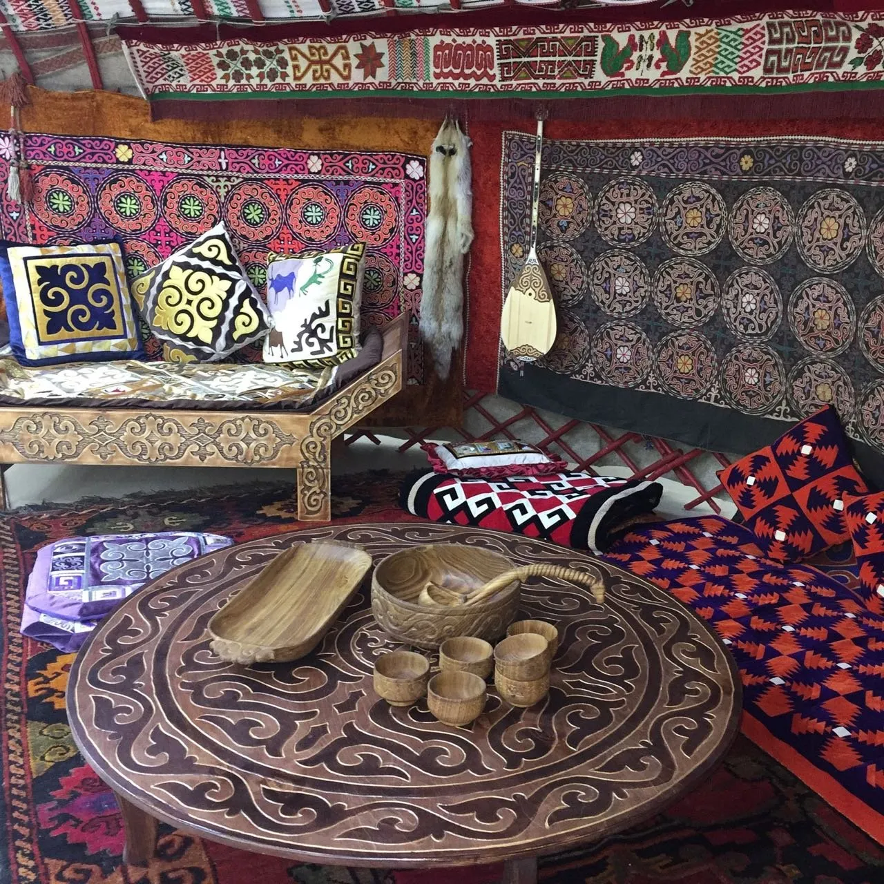 Check out Qazaq-Oner, Almaty