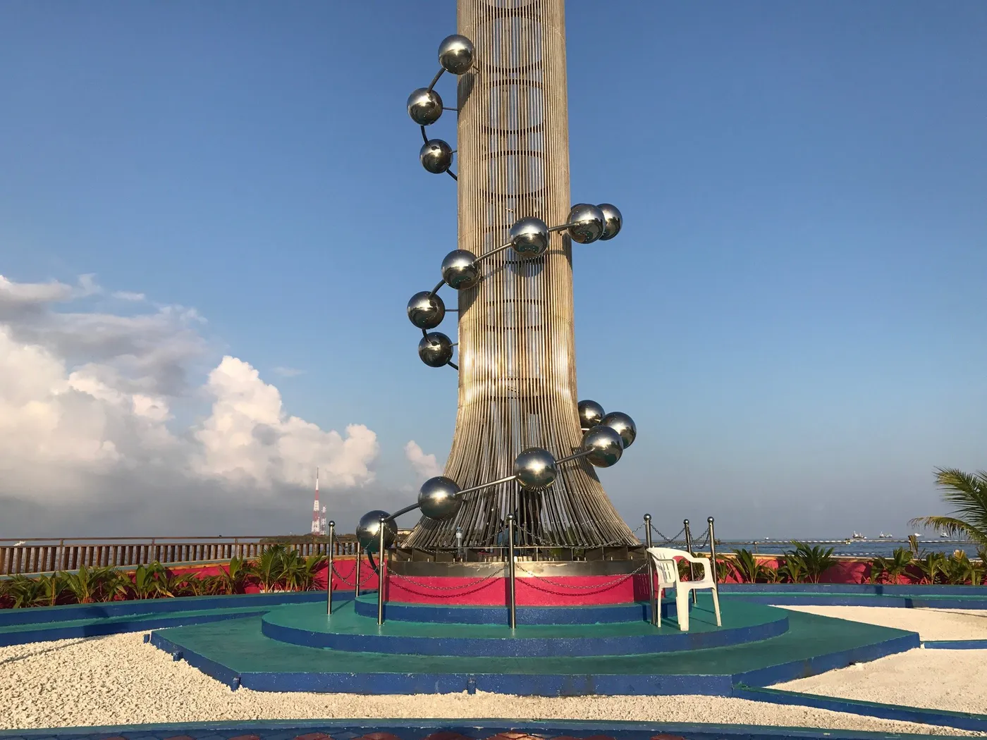 Check out Tsunami Monument, Male