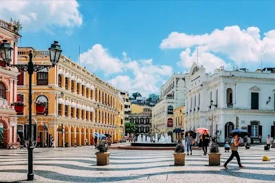 Check out Senado Square, Macau
