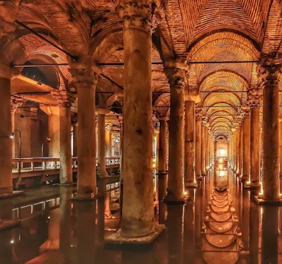 Check out Basilica Cistern, Istanbul