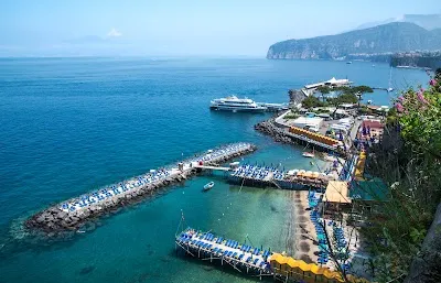 Visit Spectacular view and stairway to beach, Sorrento