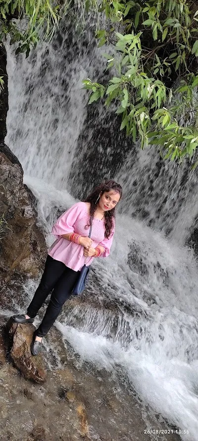 Visit waterfall, Kainchi Dham