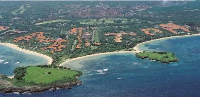 Check out Peninsula Island, Nusa Dua